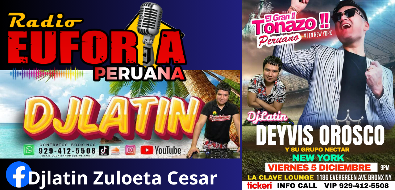 Djlatin Zuloeta Cesar (Peruvian dj)